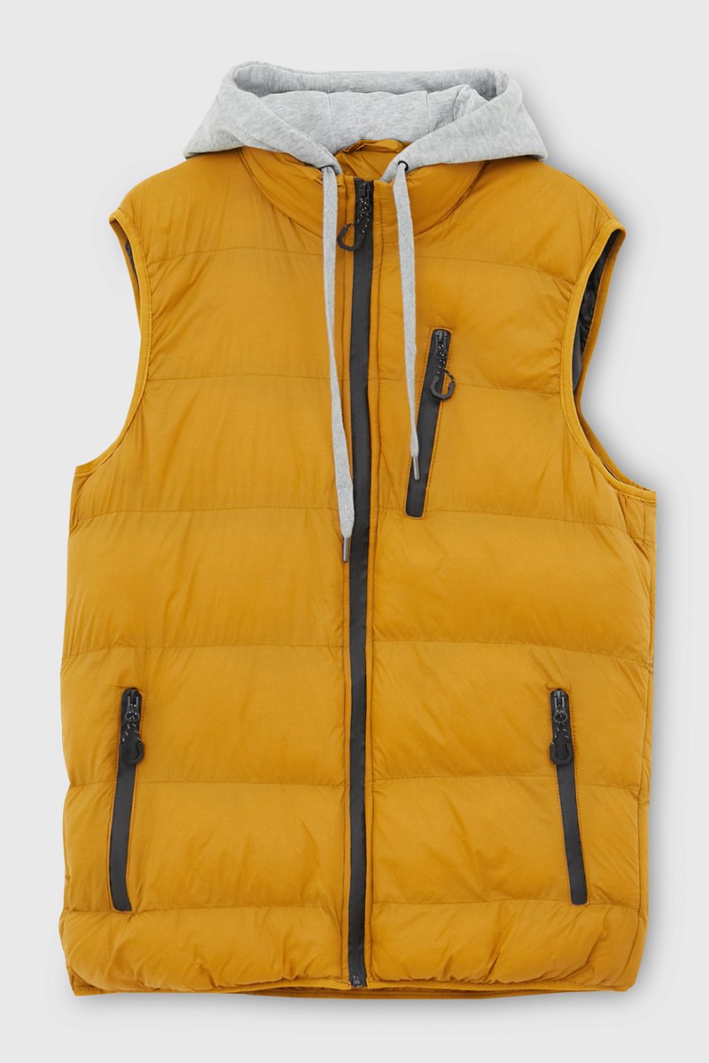 Утепленный мужской жилет стиля casual, Модель FBC21062C, Фото №8
