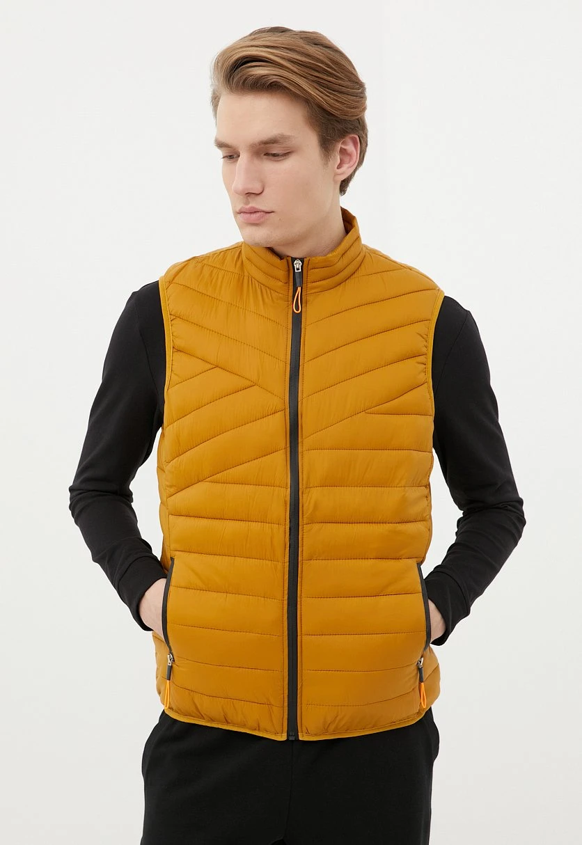 Утепленный мужской жилет стиля casual, Модель FBC21061C, Фото №1