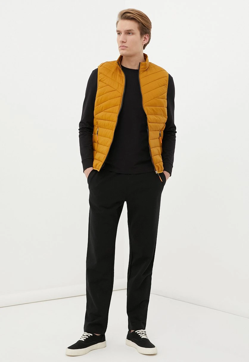 Утепленный мужской жилет стиля casual, Модель FBC21061C, Фото №2