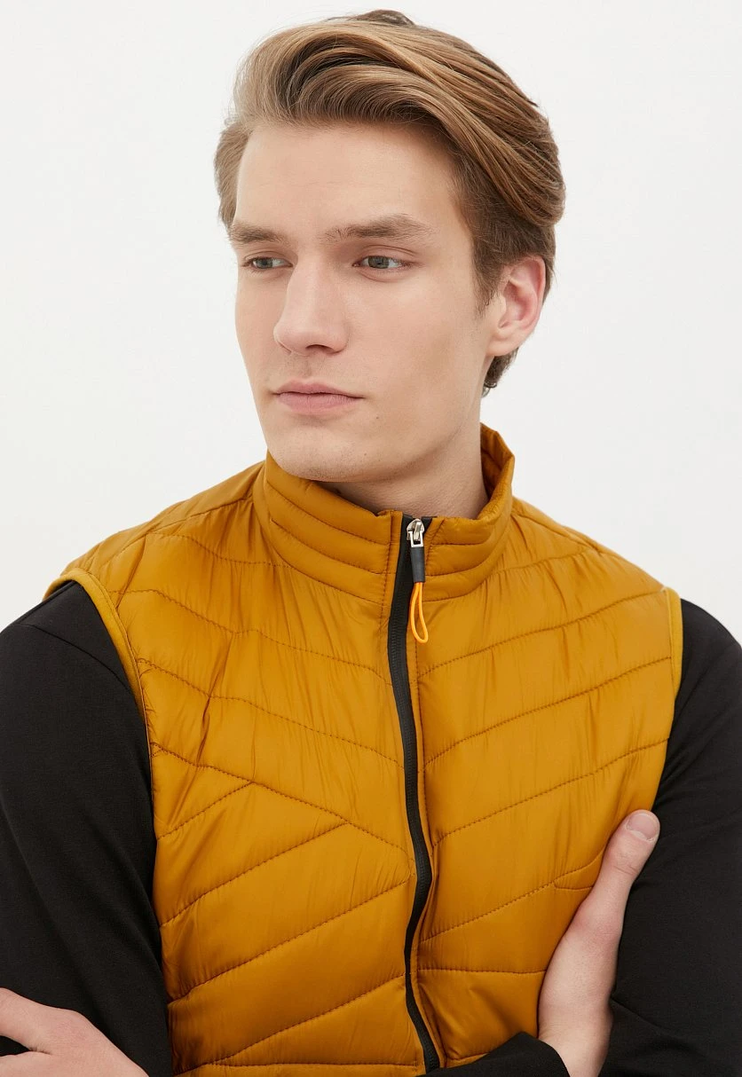 Утепленный мужской жилет стиля casual, Модель FBC21061C, Фото №6