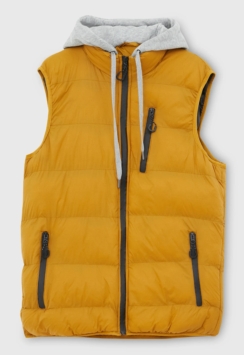 Утепленный мужской жилет стиля casual, Модель FBC21062C, Фото №8