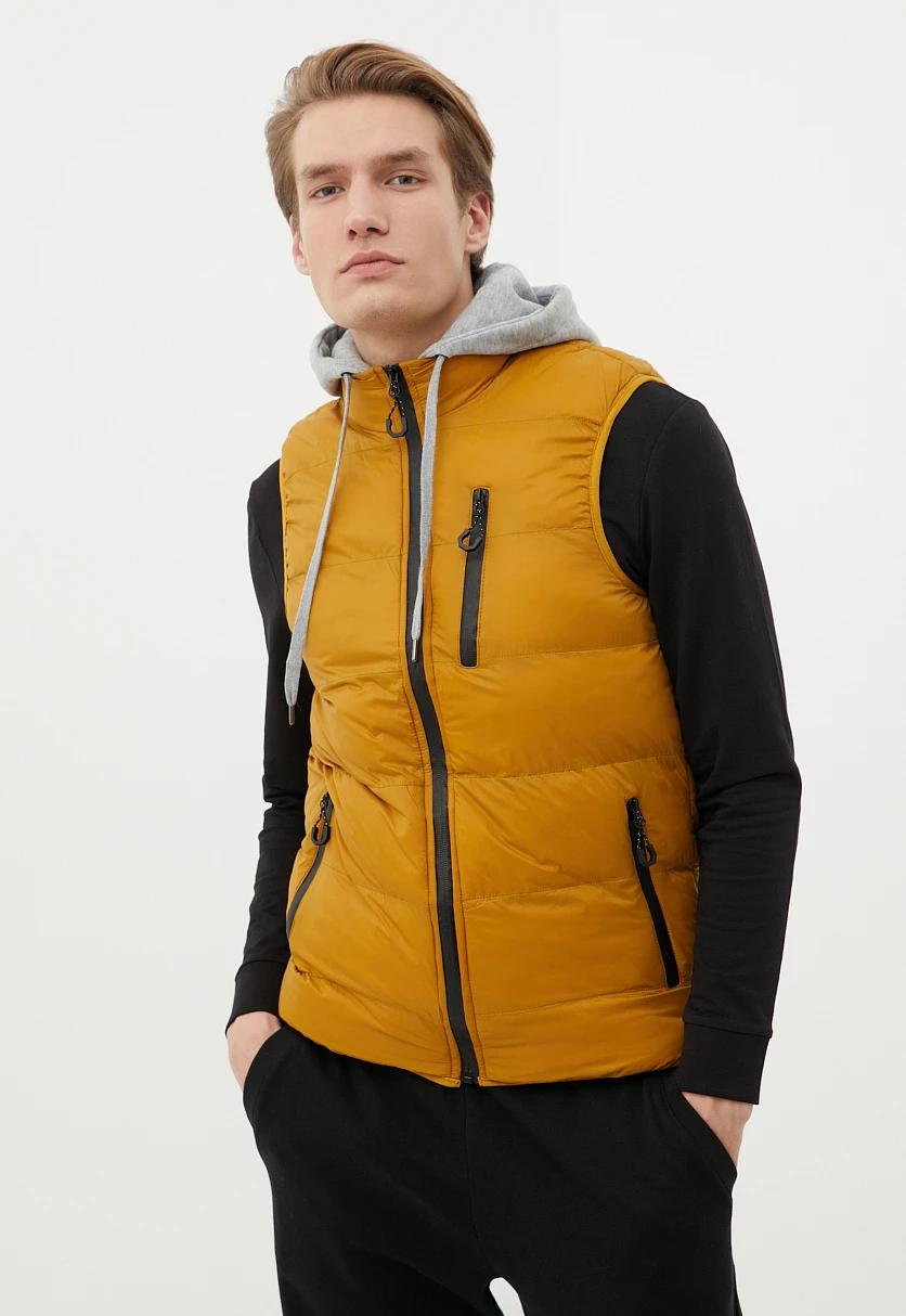 Утепленный мужской жилет стиля casual, Модель FBC21062C, Фото №1