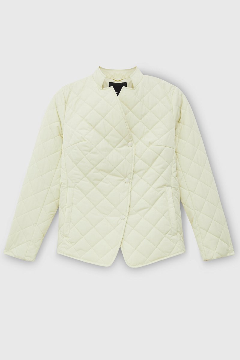 Утепленная женская стеганая куртка, Модель FBC11010, Фото №7