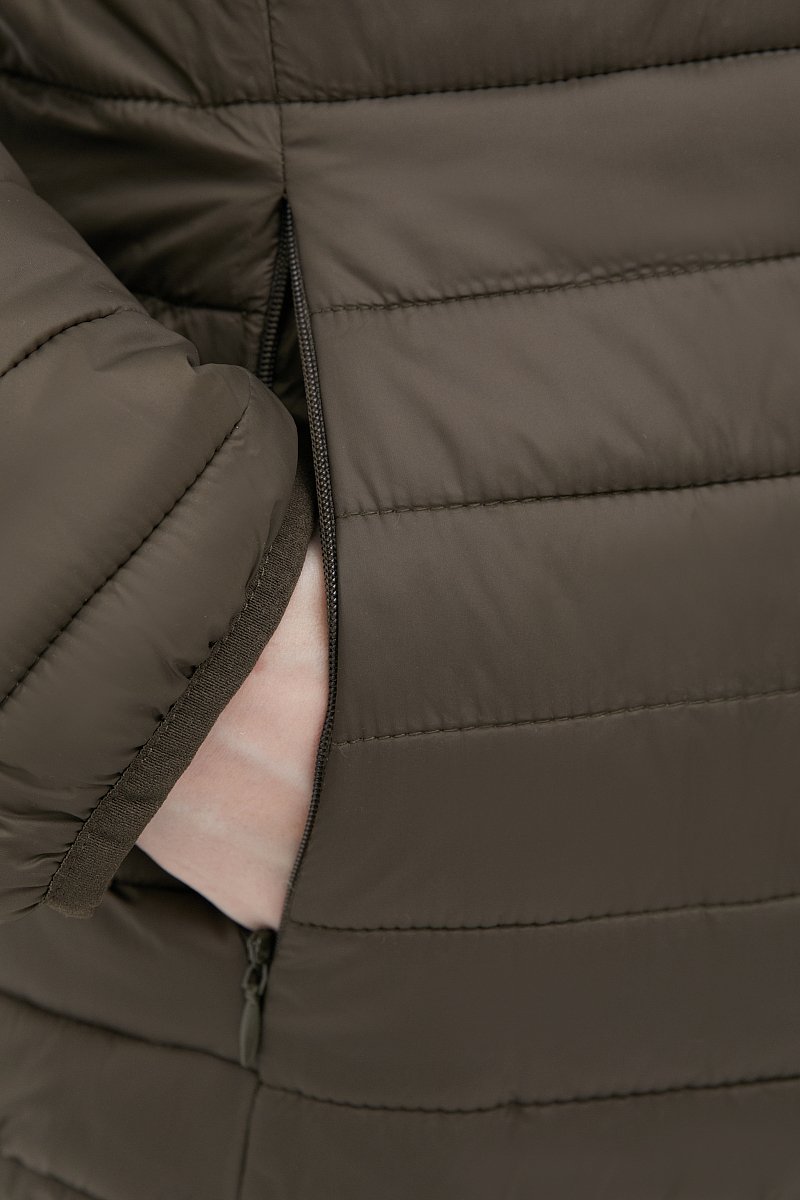 Легкая утепленная куртка женская, Модель FBC110147C, Фото №8