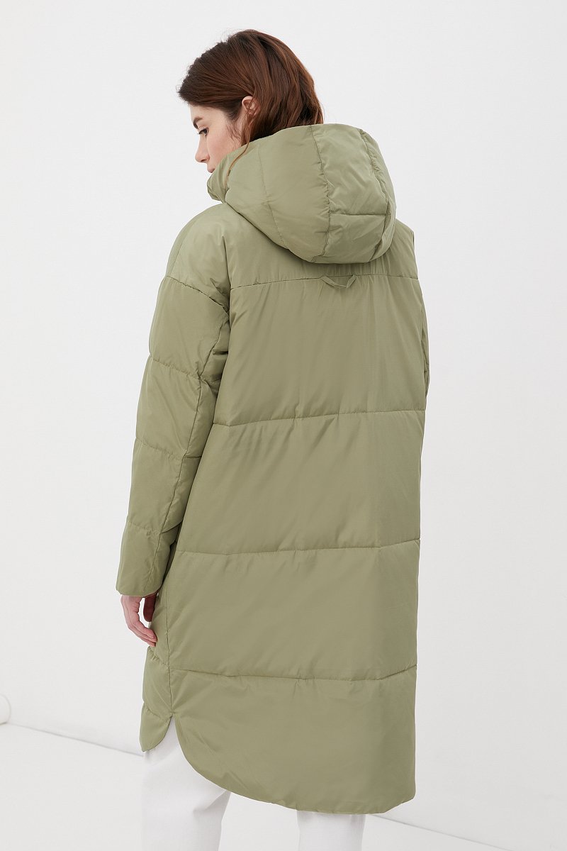 Утепленное пальто женское, Модель FBC11020, Фото №4