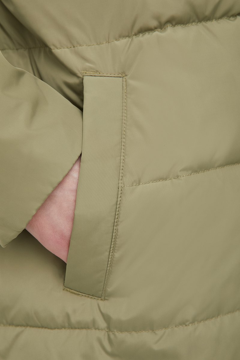Утепленное пальто женское, Модель FBC11020, Фото №6