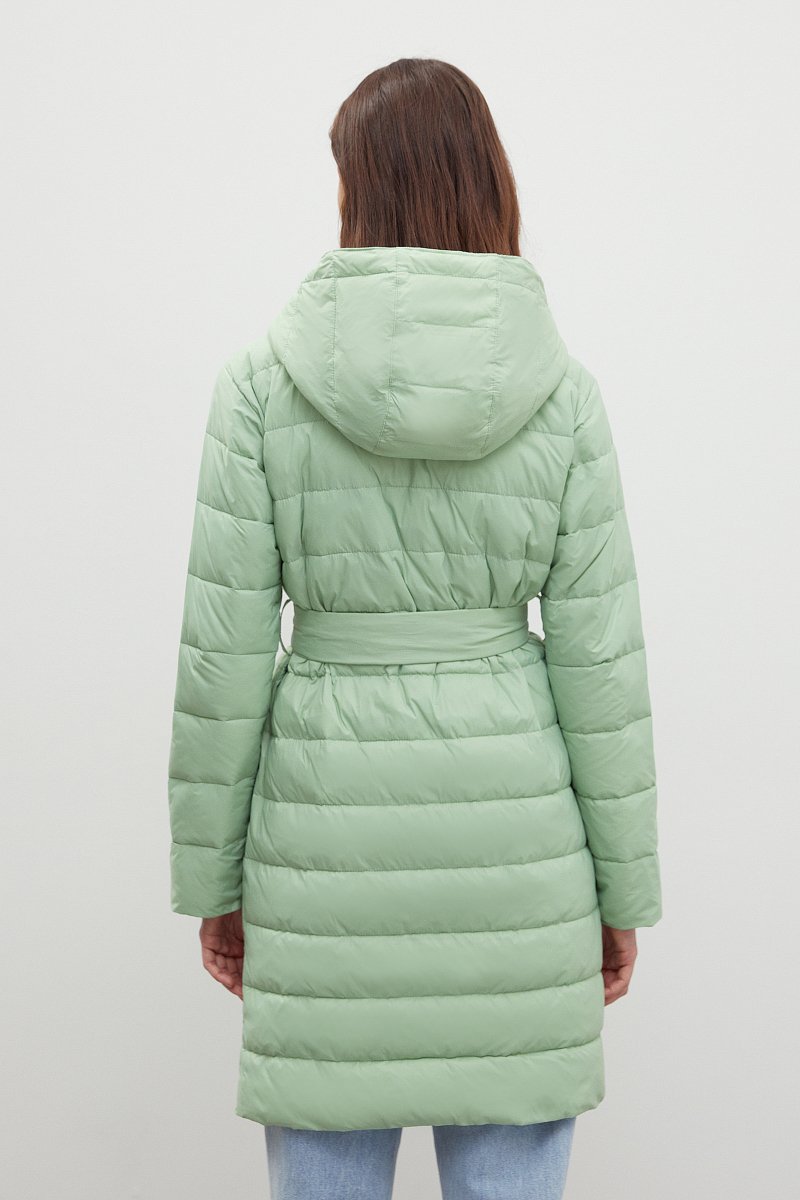 Утепленное стеганое пальто, Модель FBC11004, Фото №5