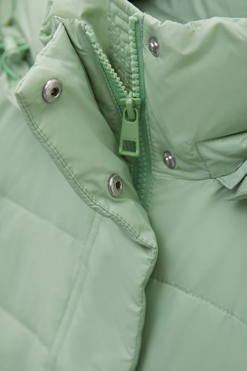 Утепленное стеганое пальто женское, Модель FBC11004, Фото №8