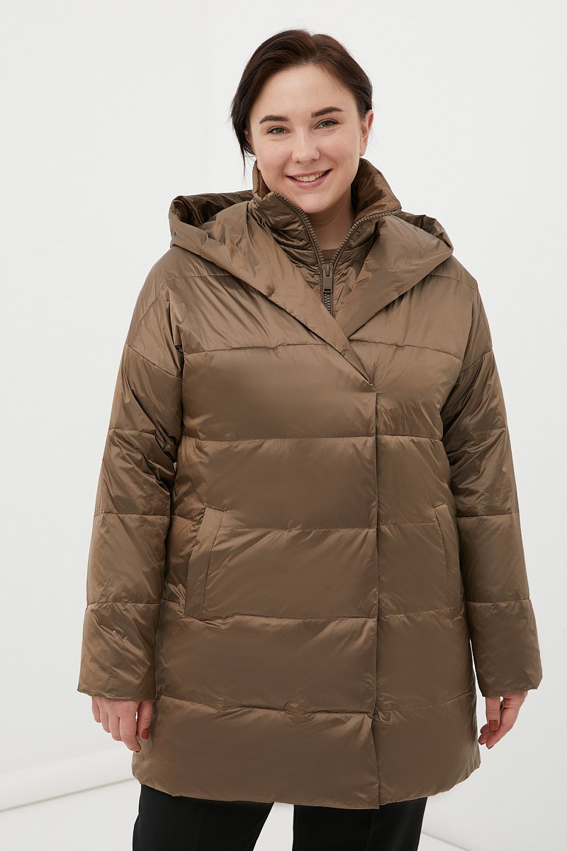 Утепленная женская куртка, Модель FBC16007, Фото №1