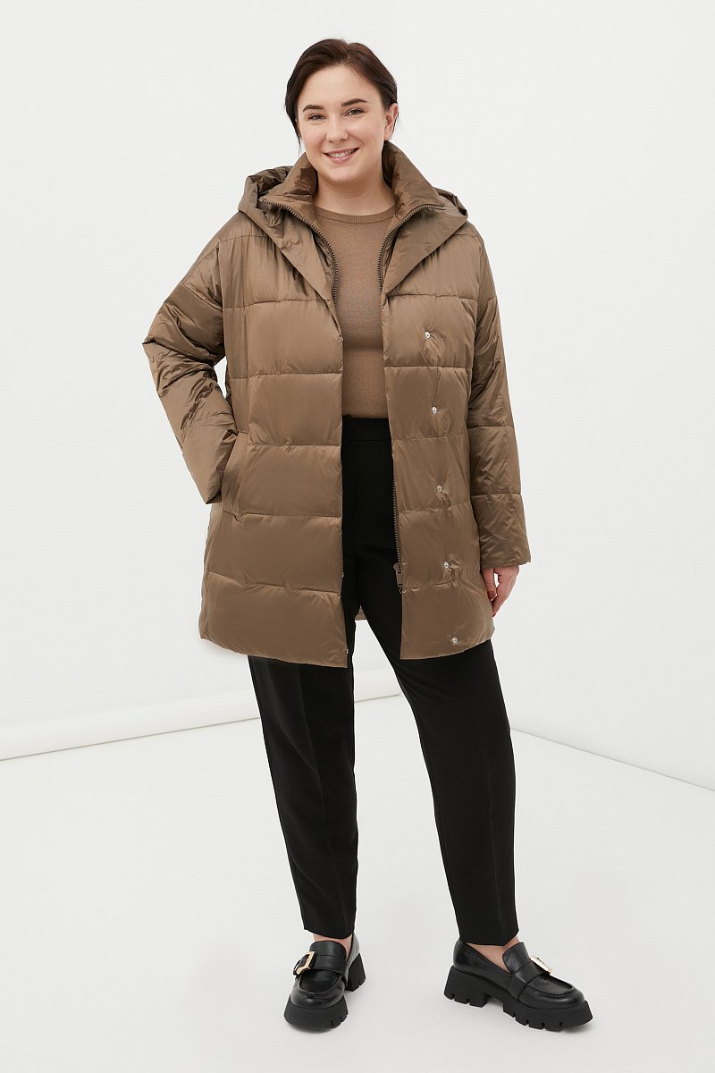 Утепленная женская куртка, Модель FBC16007, Фото №2