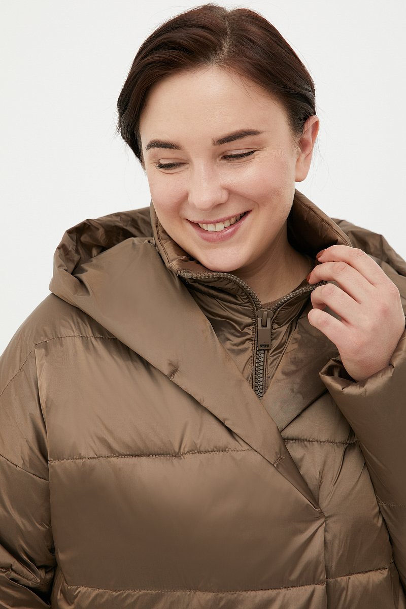 Утепленная женская куртка, Модель FBC16007, Фото №3