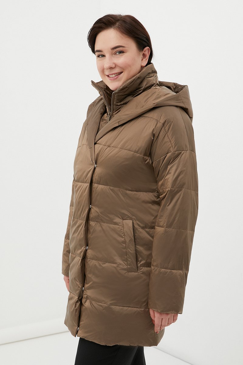 Утепленная женская куртка, Модель FBC16007, Фото №4
