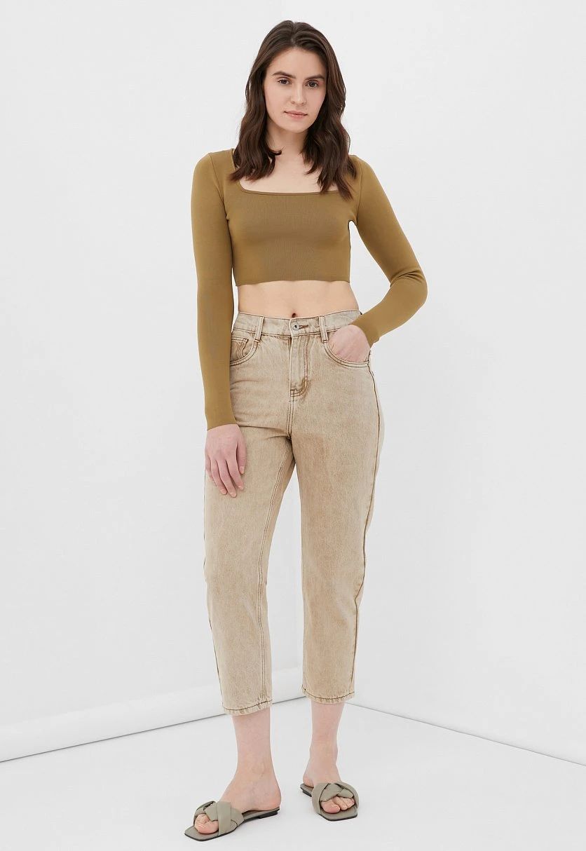 Джинсы tapered fit женские, Модель FBC15003, Фото №1