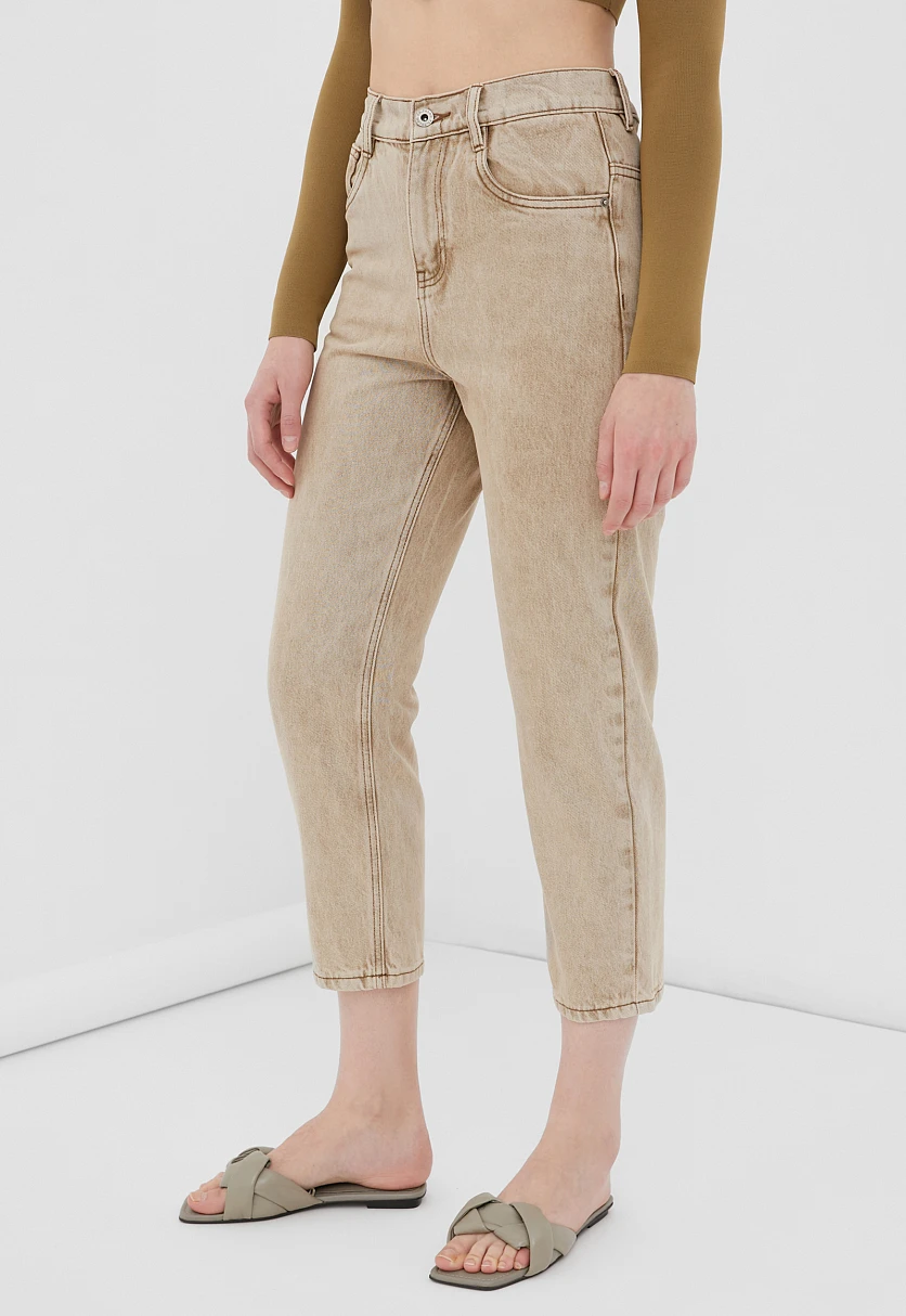 Джинсы tapered fit женские, Модель FBC15003, Фото №3