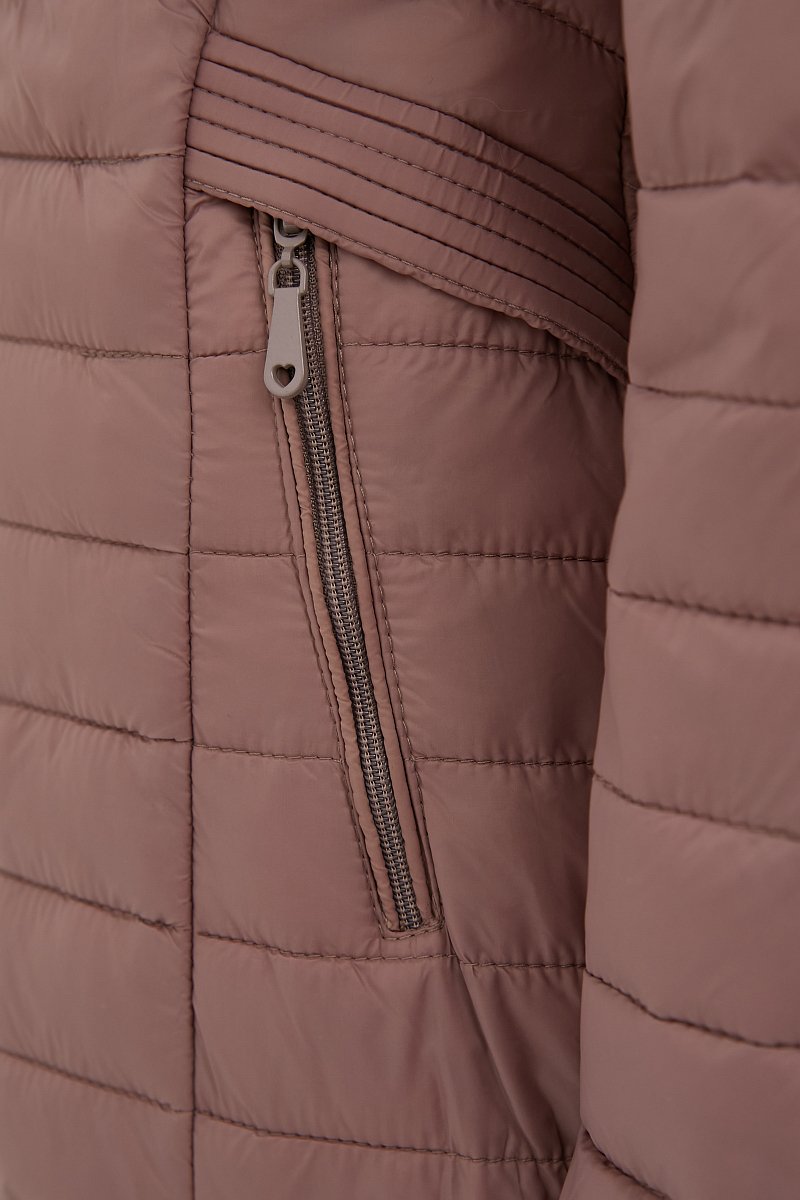 Легкое утепленное пальто женское, Модель FBC110148C, Фото №6