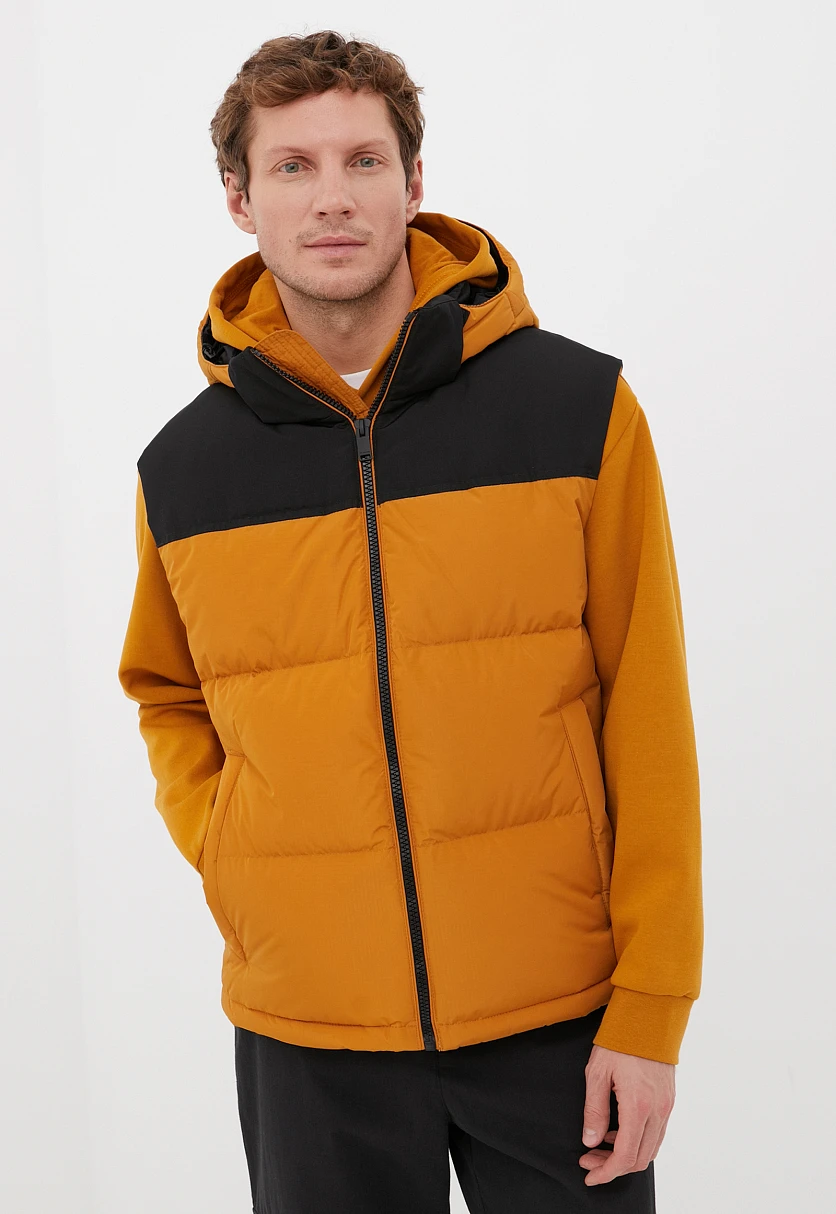 Утепленный мужской жилет стиля casual, Модель FBC23059, Фото №1