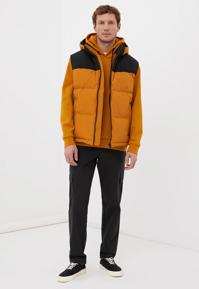 Утепленный мужской жилет стиля casual, Модель FBC23059, Фото №2
