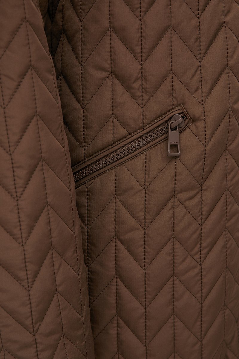 Стеганое пальто женское, Модель FBC11023, Фото №7