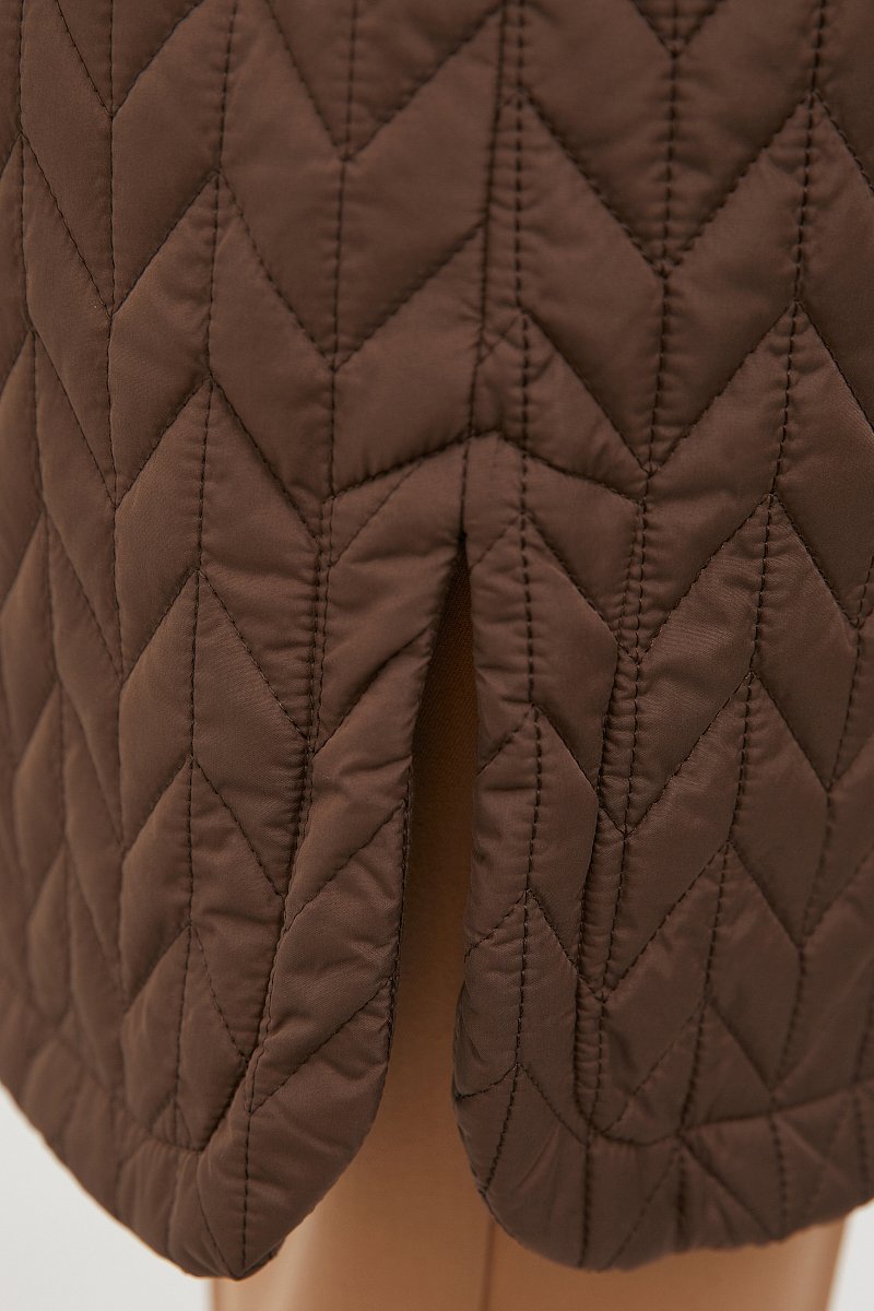 Утепленный женский жилет стиля casual, Модель FBC11028, Фото №6