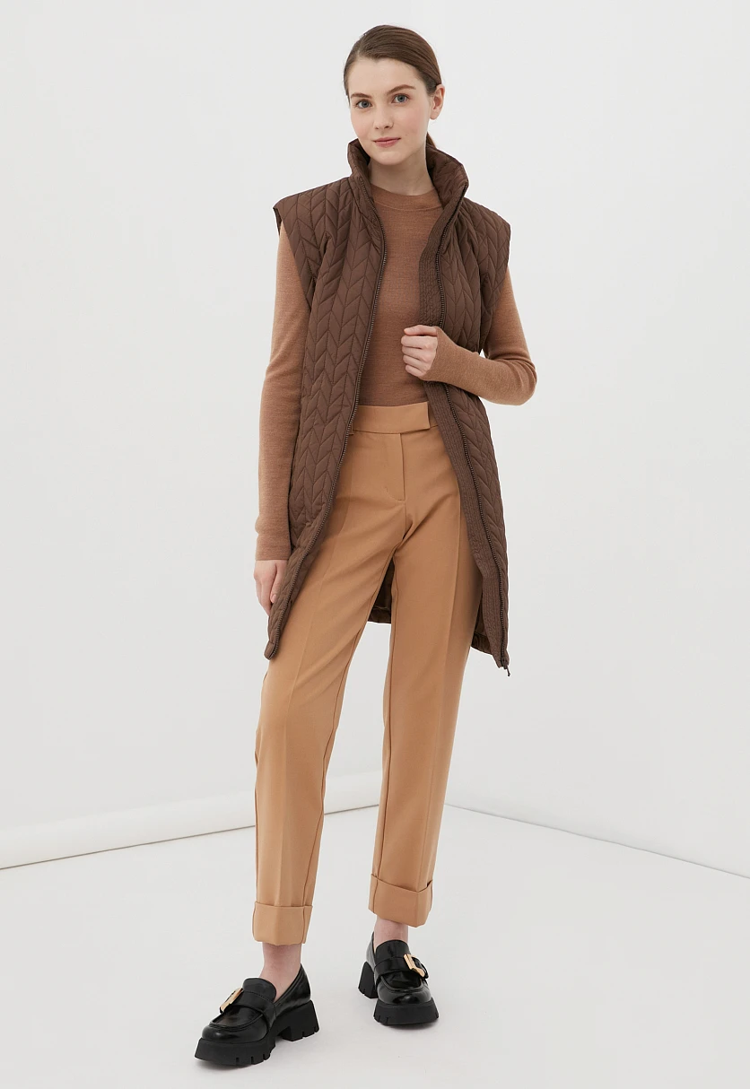 Утепленный женский жилет стиля casual, Модель FBC11028, Фото №2