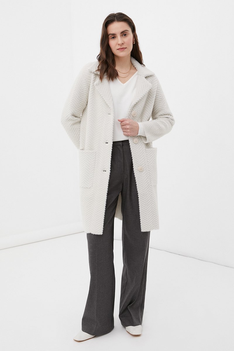 Трикотажное пальто женское, Модель FBC11147, Фото №2
