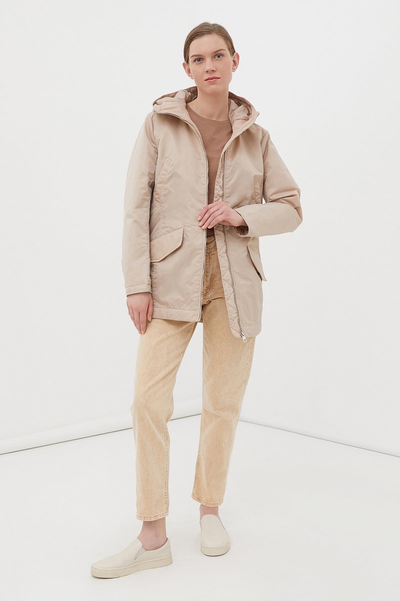 Утепленная куртка женская в стиле casual, Модель FBC11000, Фото №2
