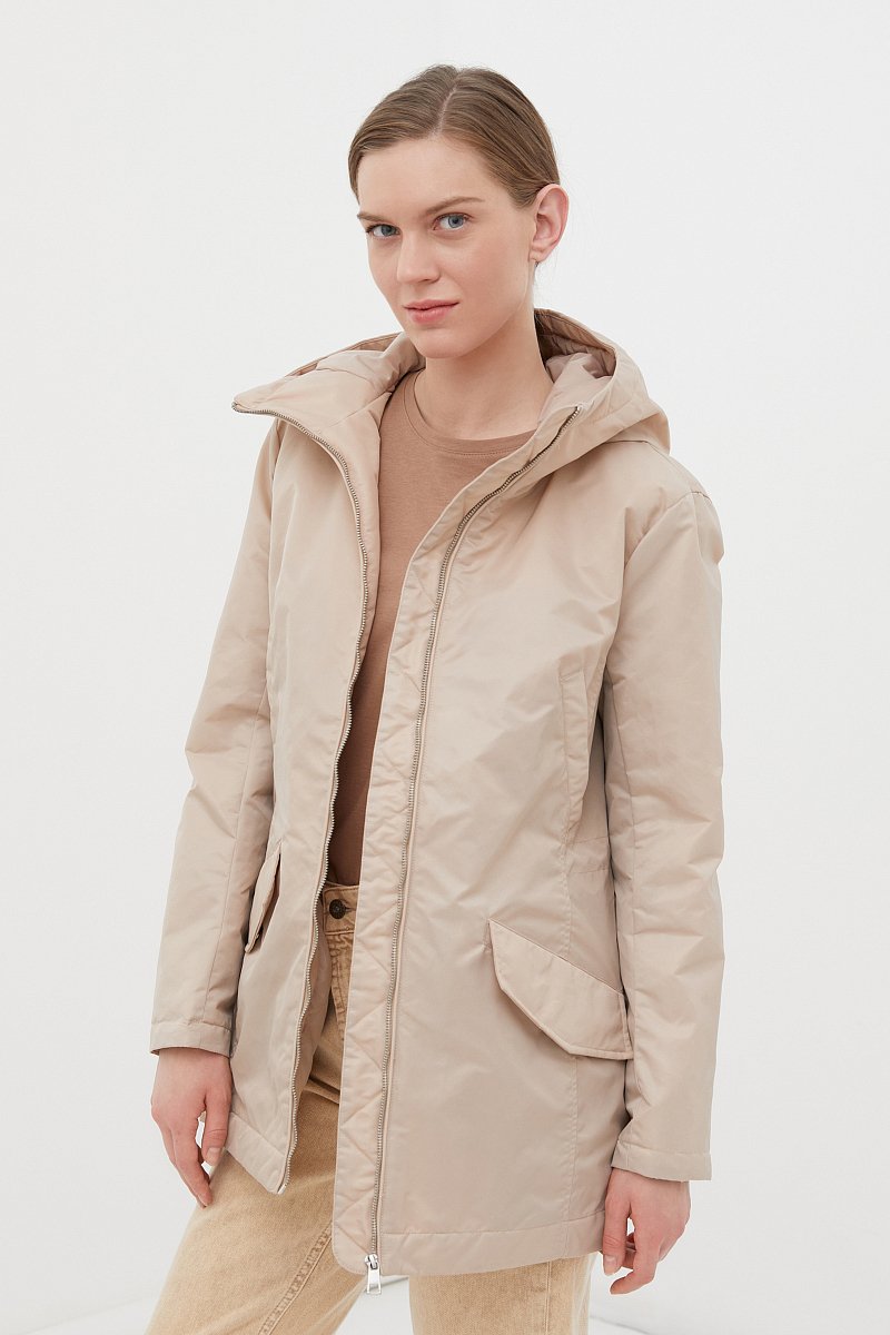 Утепленная куртка женская в стиле casual, Модель FBC11000, Фото №3