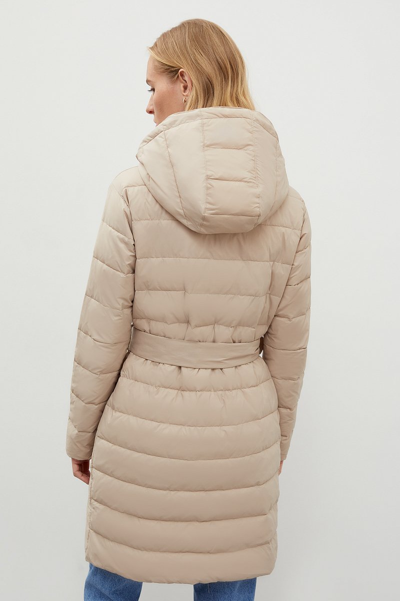 Утепленное стеганое пальто, Модель FBC11004, Фото №5