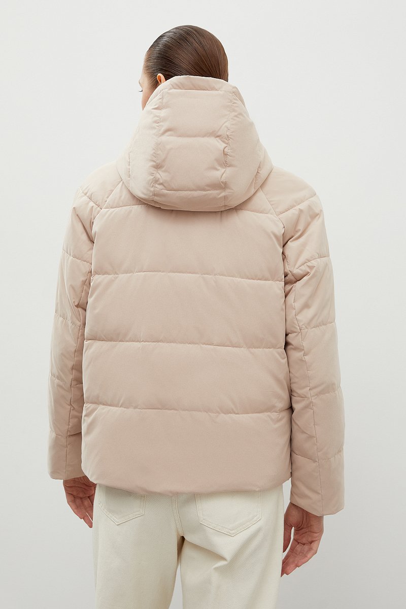 Утепленная куртка с капюшоном, Модель FBC110127, Фото №5