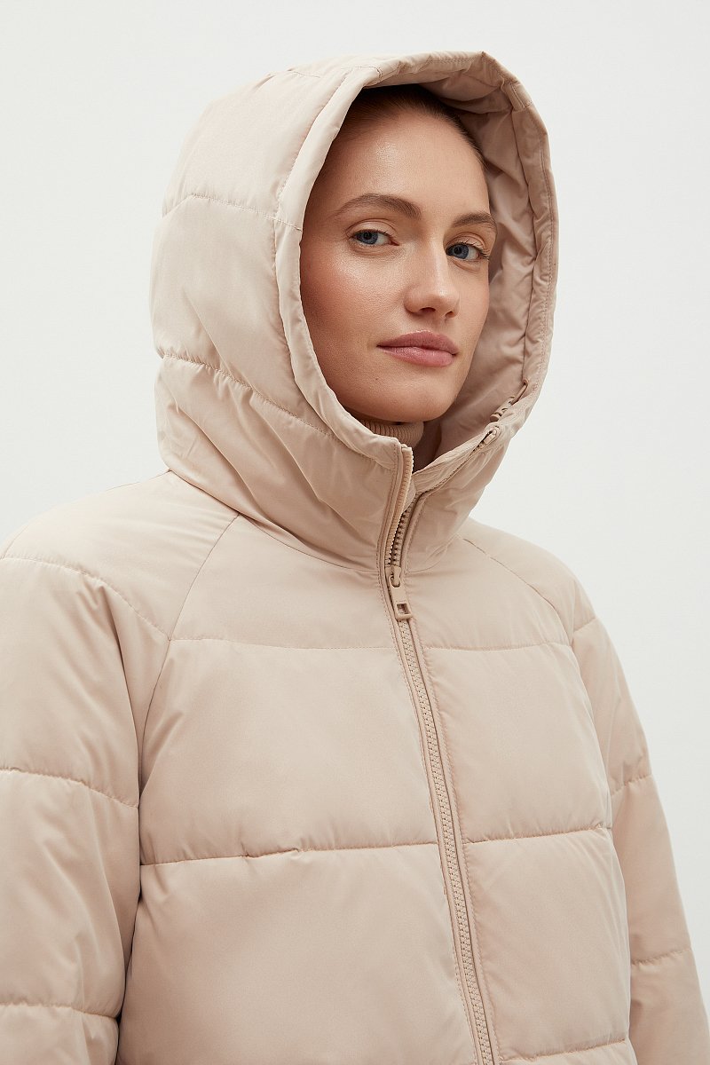 Утепленная куртка с капюшоном, Модель FBC110127, Фото №9
