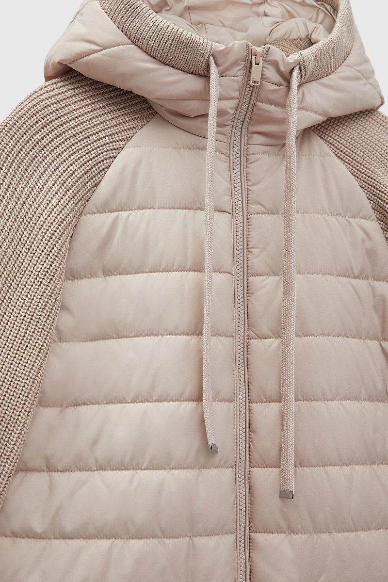 Пальто из комбинированной ткани, Модель FBC13013, Фото №7