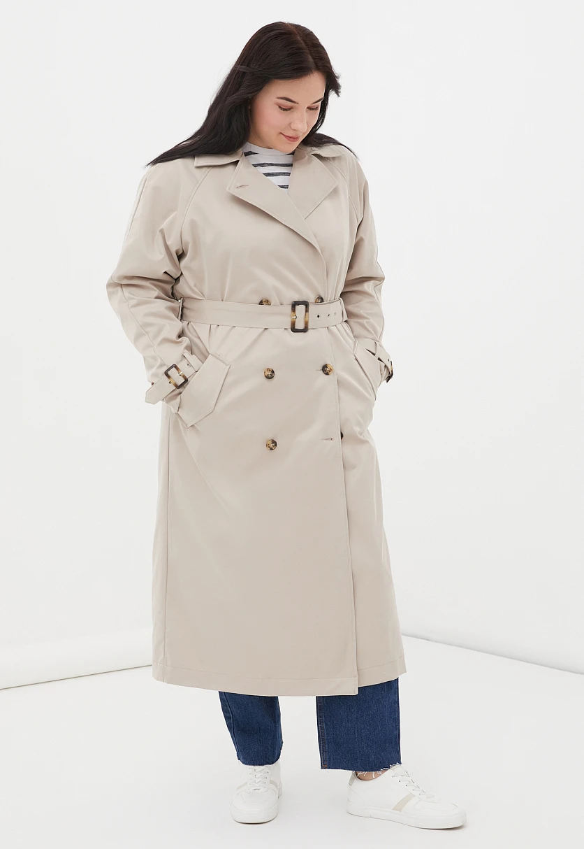 Плащ женский в стиле casual, Модель FBC16023, Фото №1