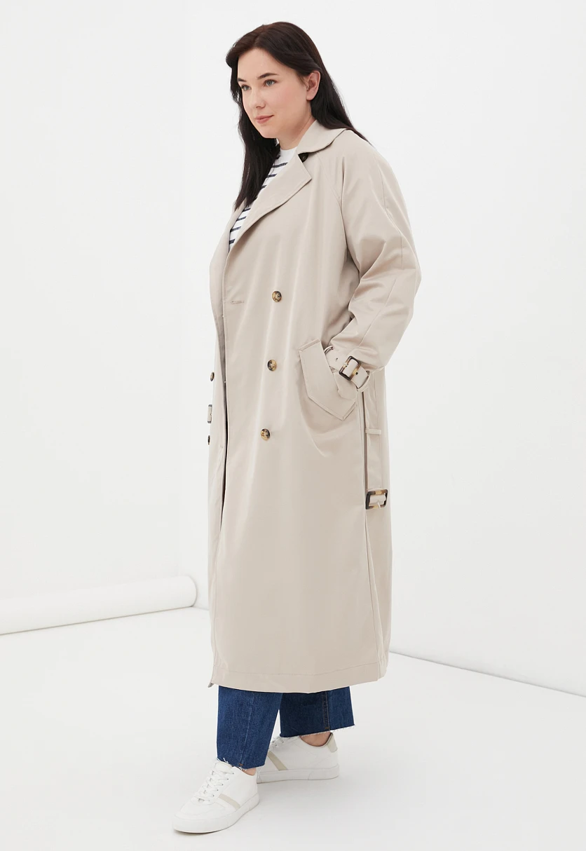 Плащ женский в стиле casual, Модель FBC16023, Фото №3