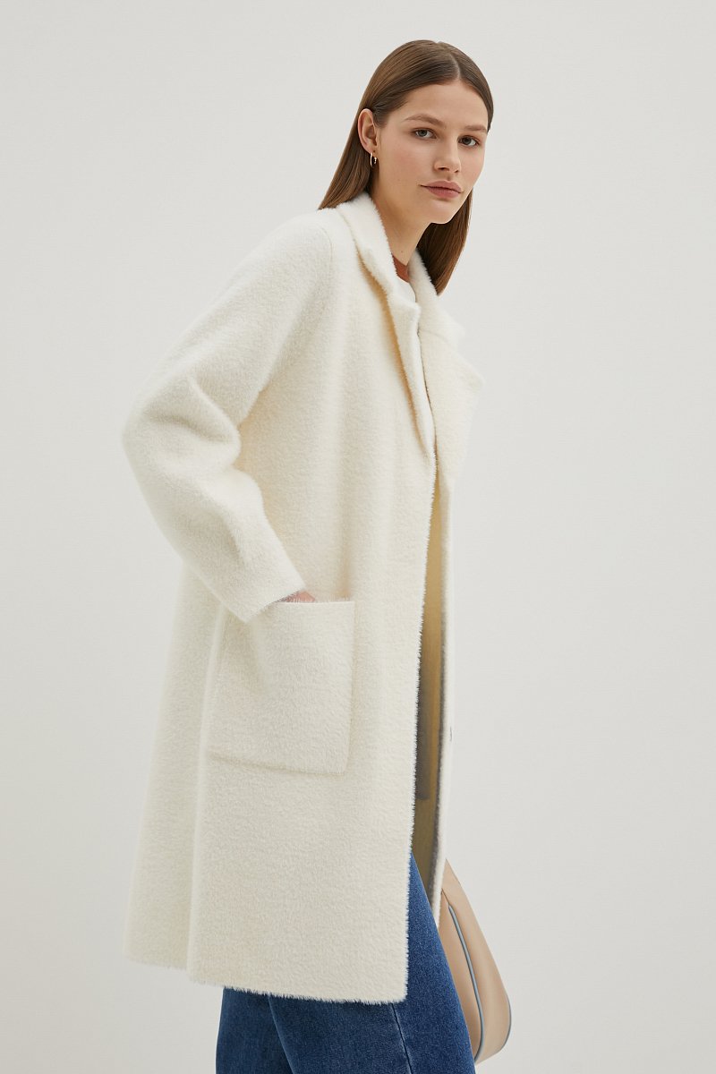 Трикотажное пальто женское, Модель FBC11149, Фото №4
