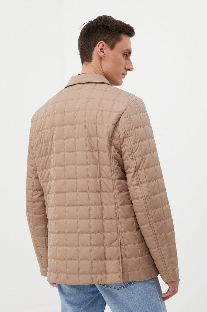 Утепленная куртка без меха мужская, Модель FBC21006, Фото №5