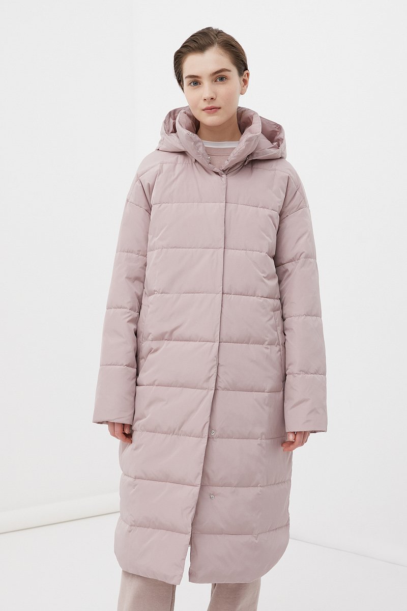Утепленное пальто женское, Модель FBC11020, Фото №1