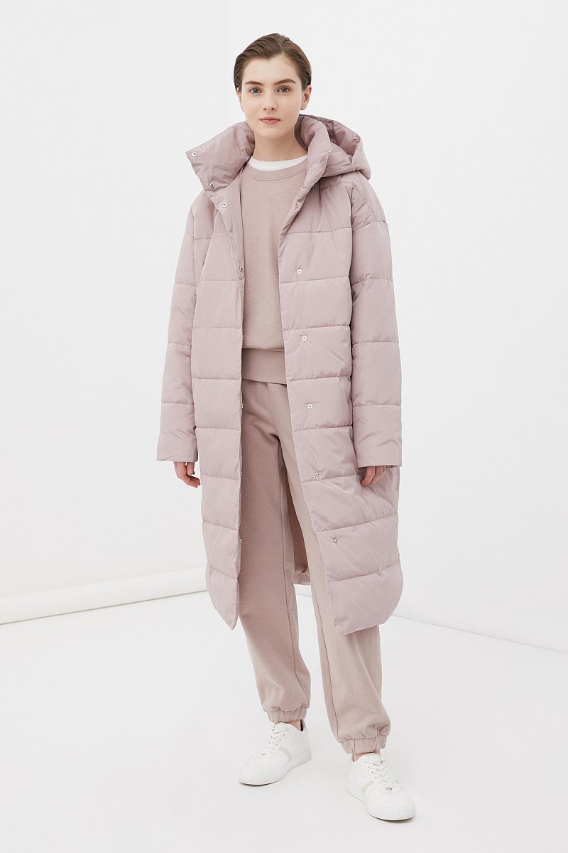 Утепленное пальто женское, Модель FBC11020, Фото №2