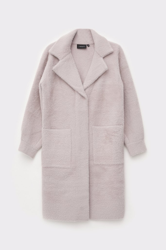 Трикотажное пальто женское, Модель FBC11149, Фото №6
