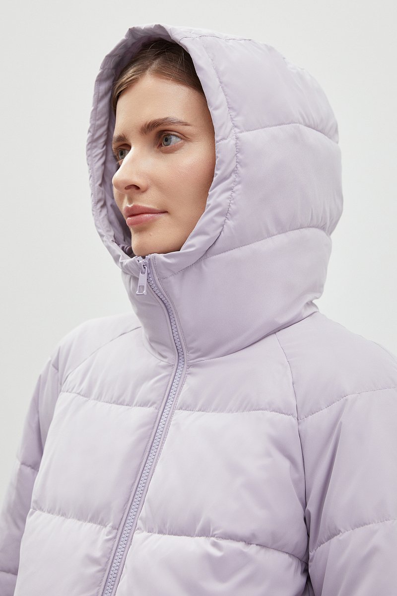 Утепленная куртка с капюшоном, Модель FBC110127, Фото №7
