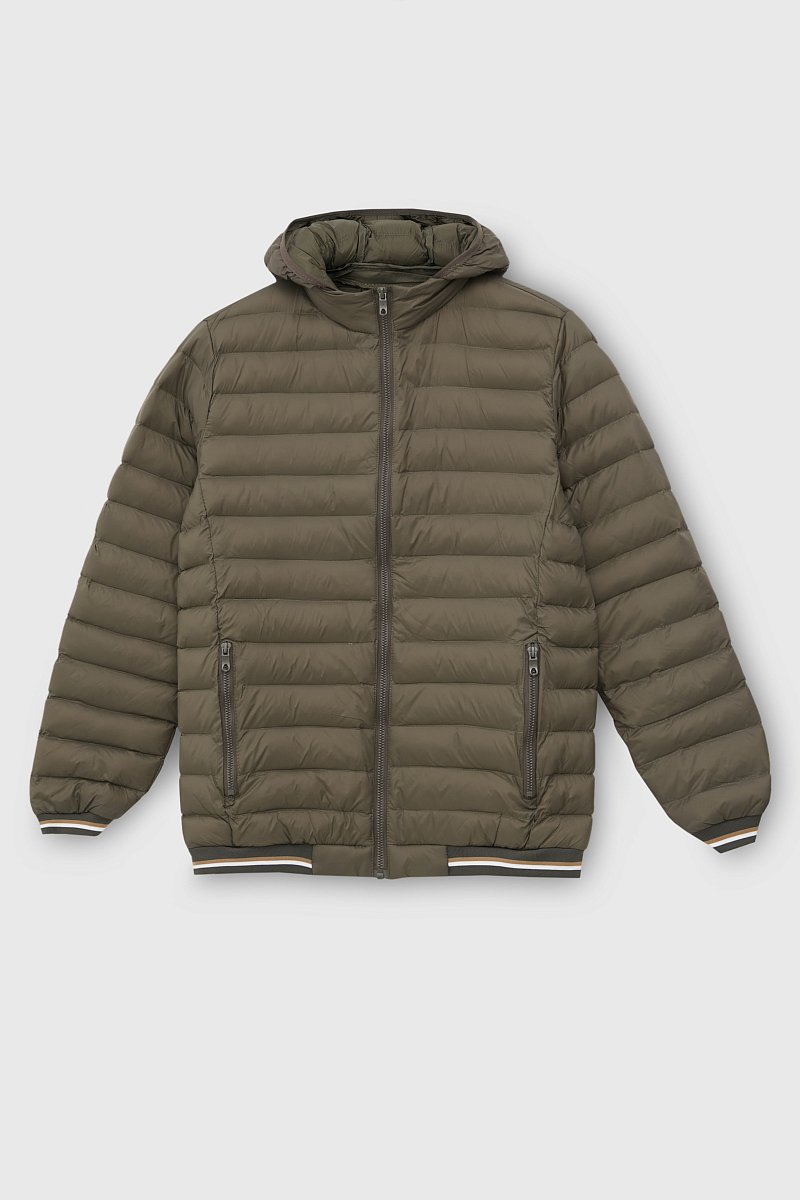 Легкая утепленная куртка мужская, Модель FBC21055C, Фото №8