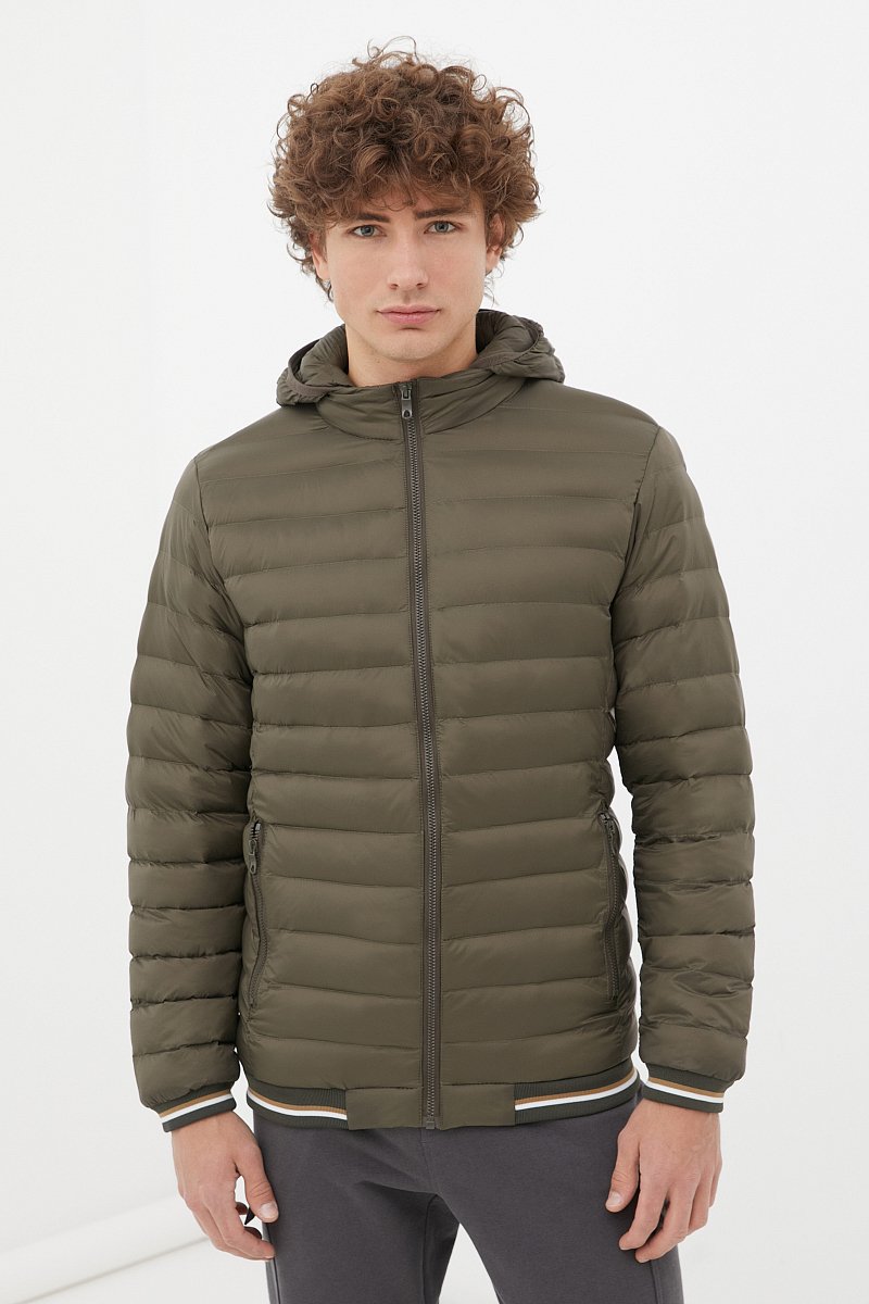 Легкая утепленная куртка мужская, Модель FBC21055C, Фото №1
