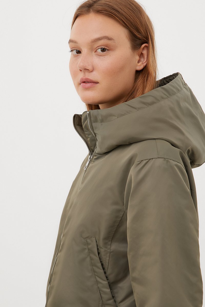 Утепленная куртка женская в стиле casual, Модель FBC11000, Фото №6