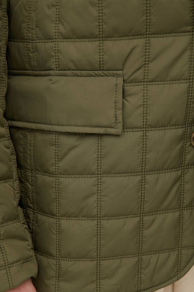 Утепленная куртка без меха мужская, Модель FBC21006, Фото №7