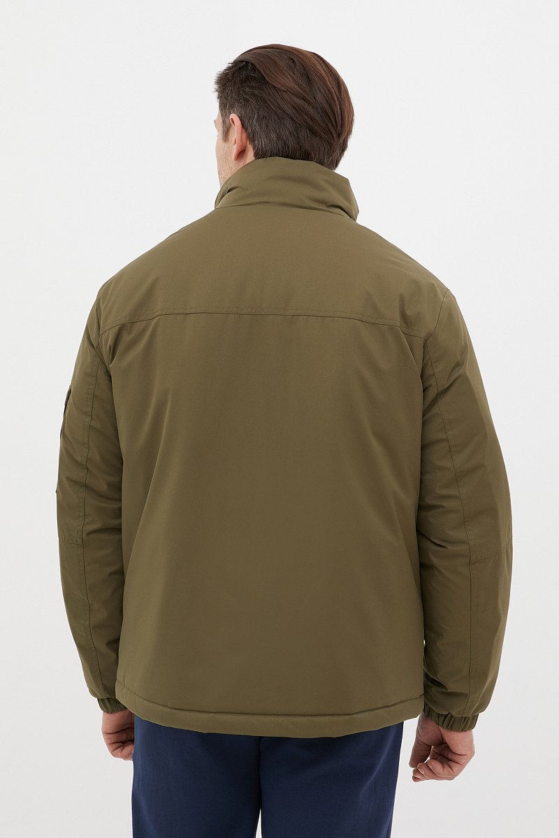 Куртка утепленная с воротником-стойкой, Модель FBC21011B, Фото №5
