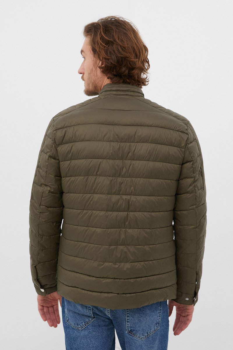 Утепленная куртка без меха мужская, Модель FBC21018, Фото №4