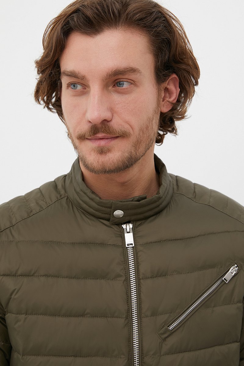 Утепленная куртка без меха мужская, Модель FBC21018, Фото №5