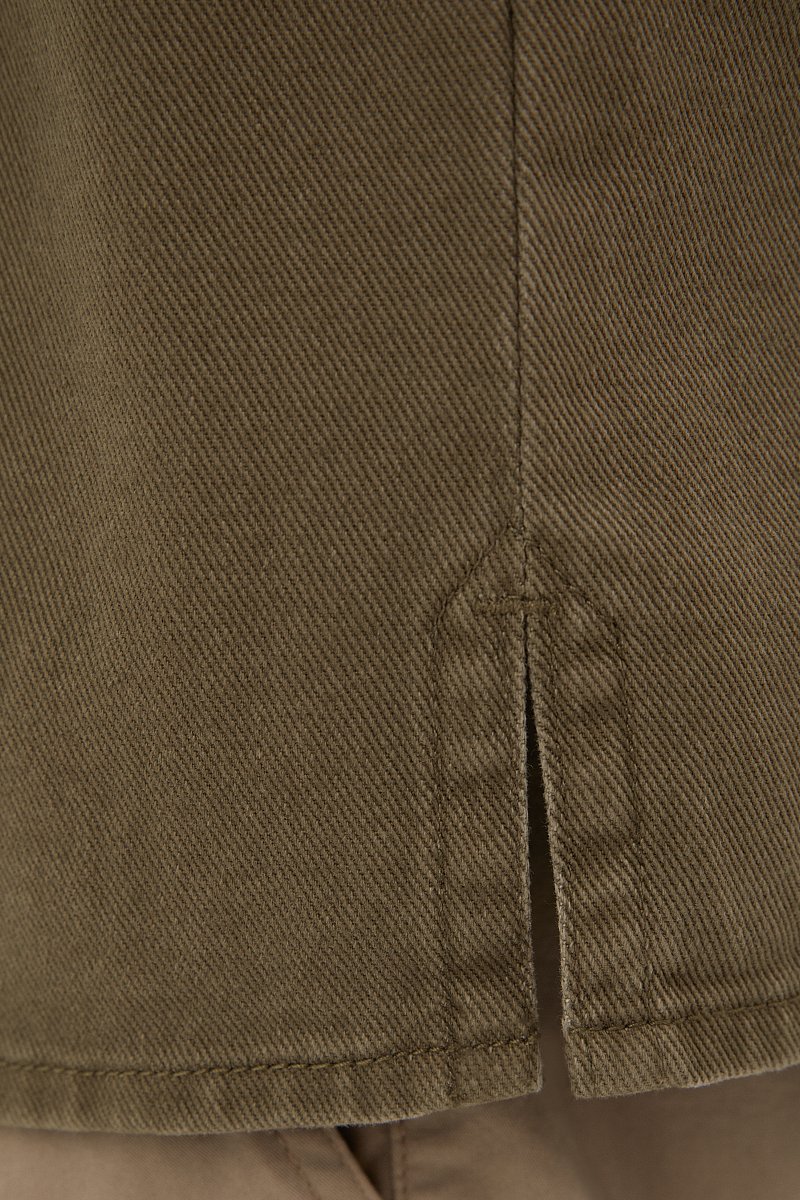 Джинсовая рубашка с карманами, Модель FBC25007, Фото №6