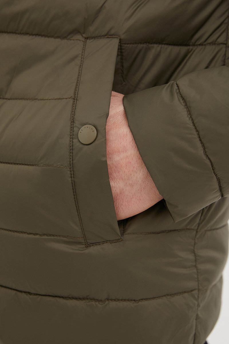 Куртка утепленная с воротником-стойкой, Модель FBC26004, Фото №6