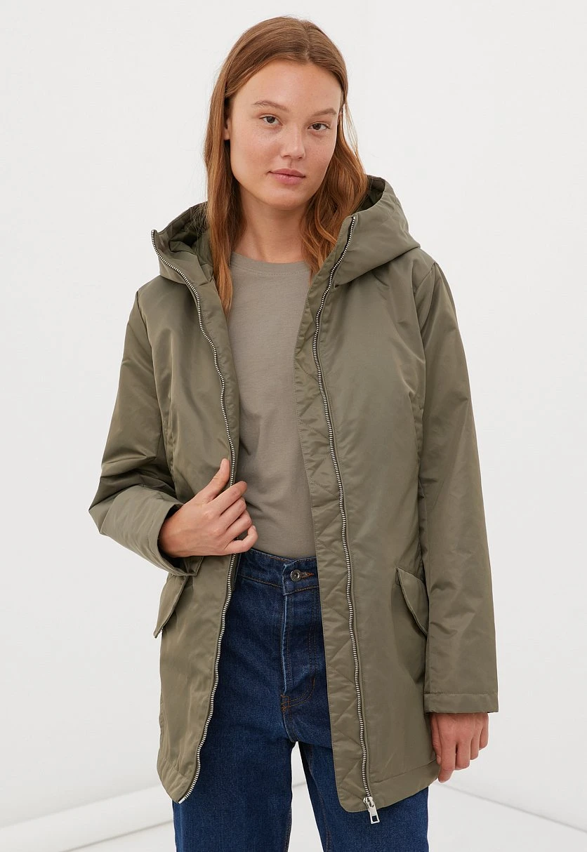 Утепленная куртка женская в стиле casual, Модель FBC11000, Фото №1