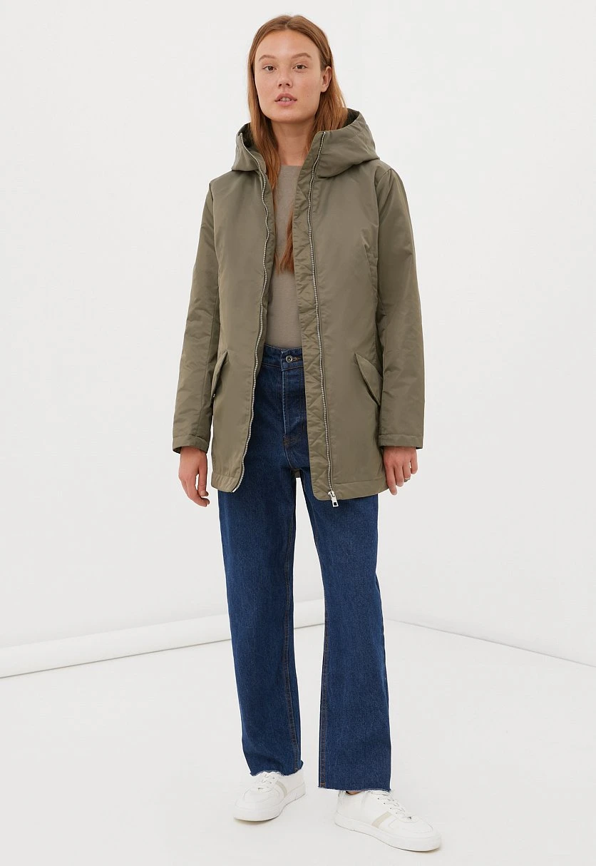 Утепленная куртка женская в стиле casual, Модель FBC11000, Фото №2